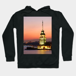 Maiden's Tower İstanbul Turkey Hoodie